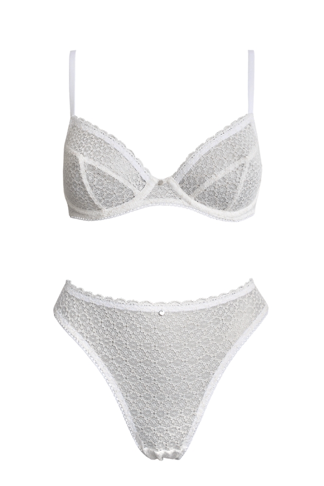 Image of Anekdot dames vegan Set Saga Off White