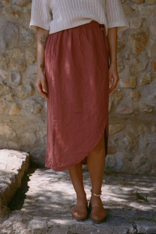 Image of NÃ©nÃ©s dames vegan Rok Susan Terracotta
