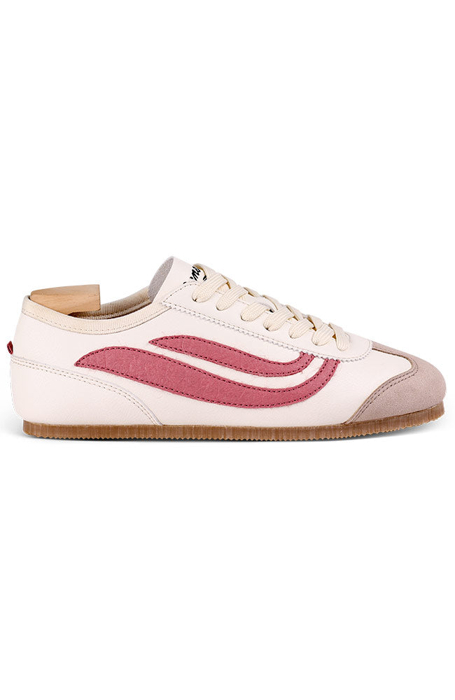 Image of Genesis dames vegan Sneakers G-Moto Crème/Oudroze
