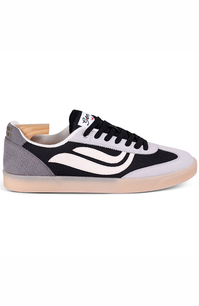 Genesis Damen vegan Sneaker G-Volley Grau/Dunkelgrau/Schwarz