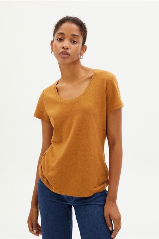 Thinking mu Damen vegan T-Shirt Regina Brown