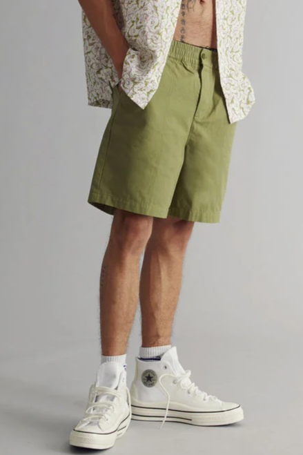 Image of KOMODO mannen vegan Shorts Mario Khaki Groen