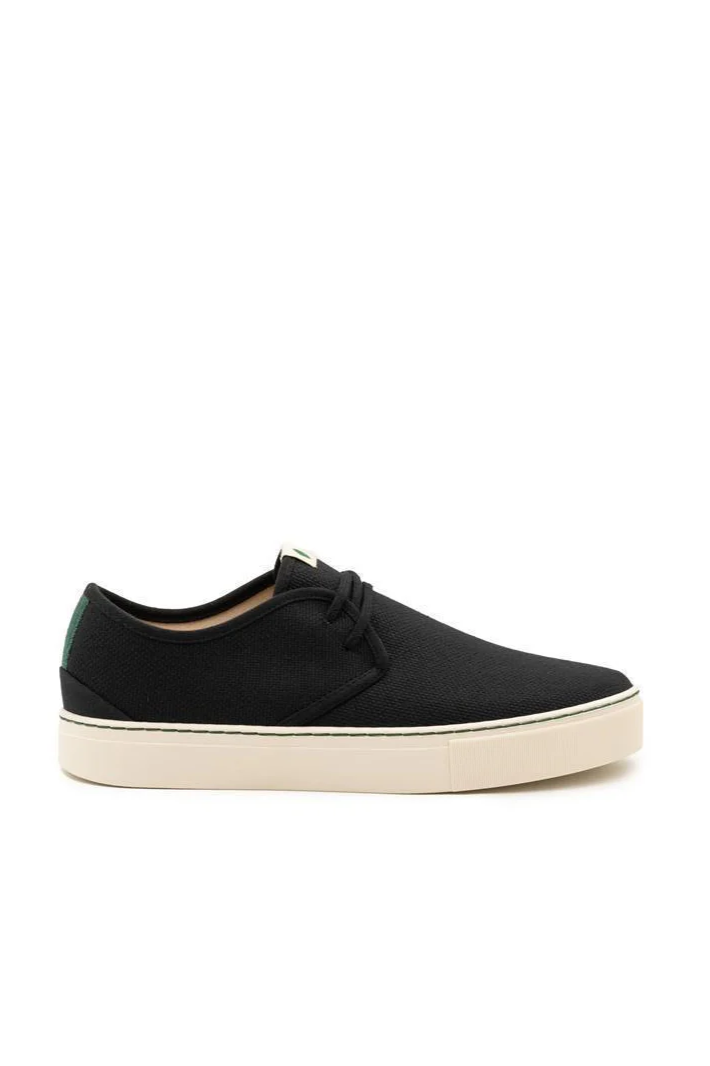 Image of Vesica Piscis mannen vegan Sneakers Siddhartha Zwart/Wit
