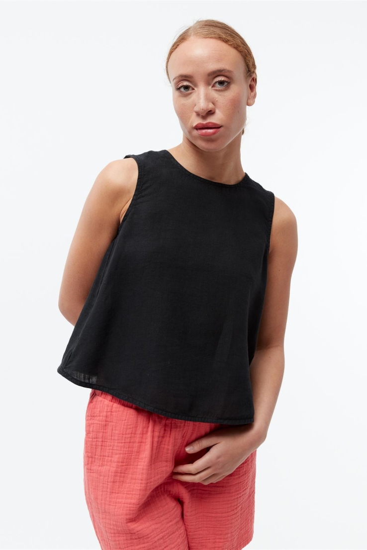 Givn Damen vegan Oberteil Dorothy Black