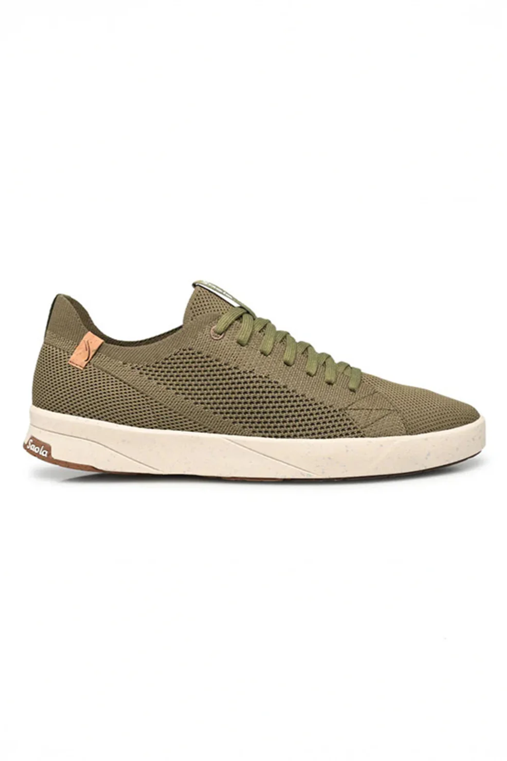 SAOLA Herren vegan Sneaker Cannon Knit 2.0 Burnt Olive