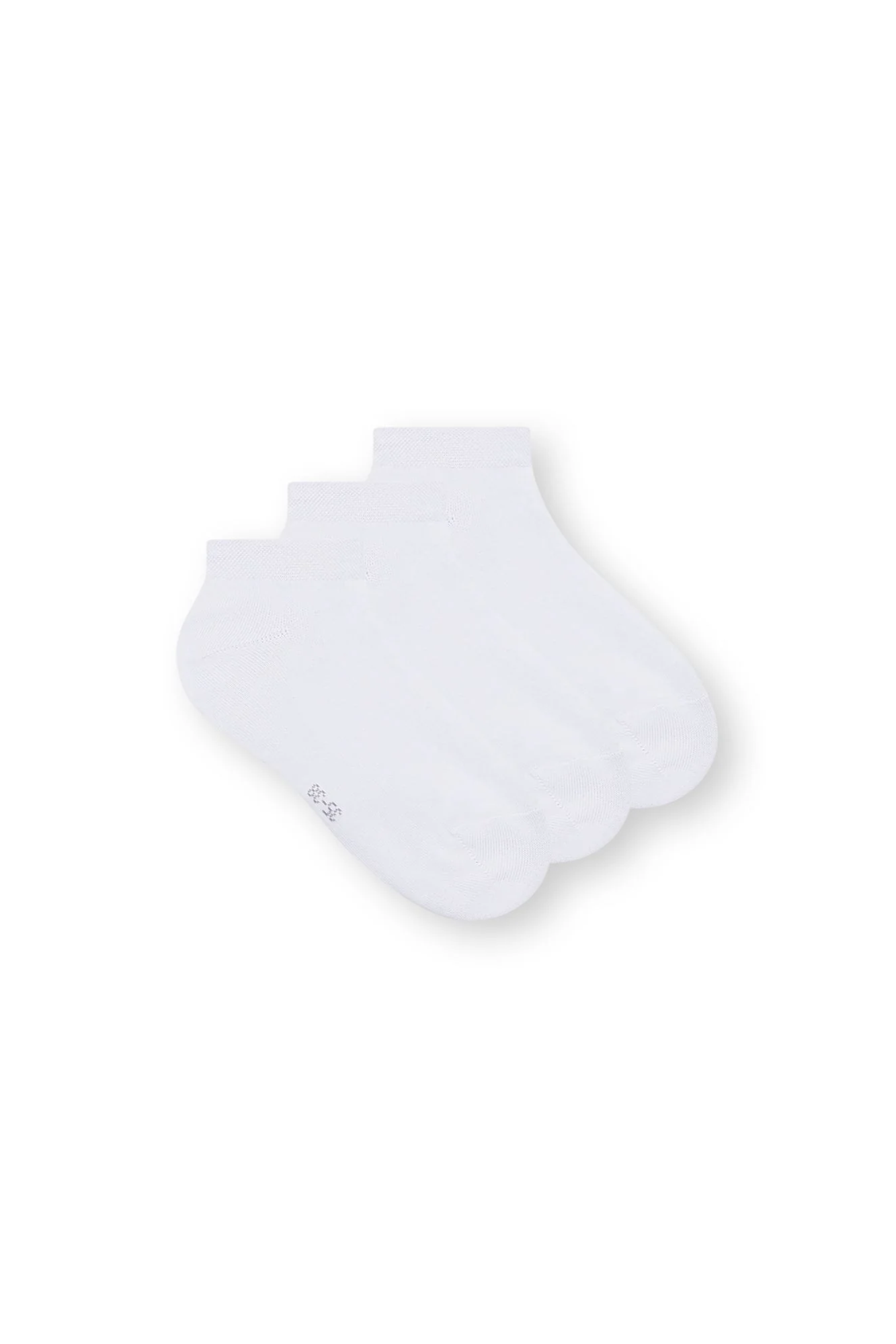 ThokkThokk men vegan Multipack 3x Socks Low Cut White