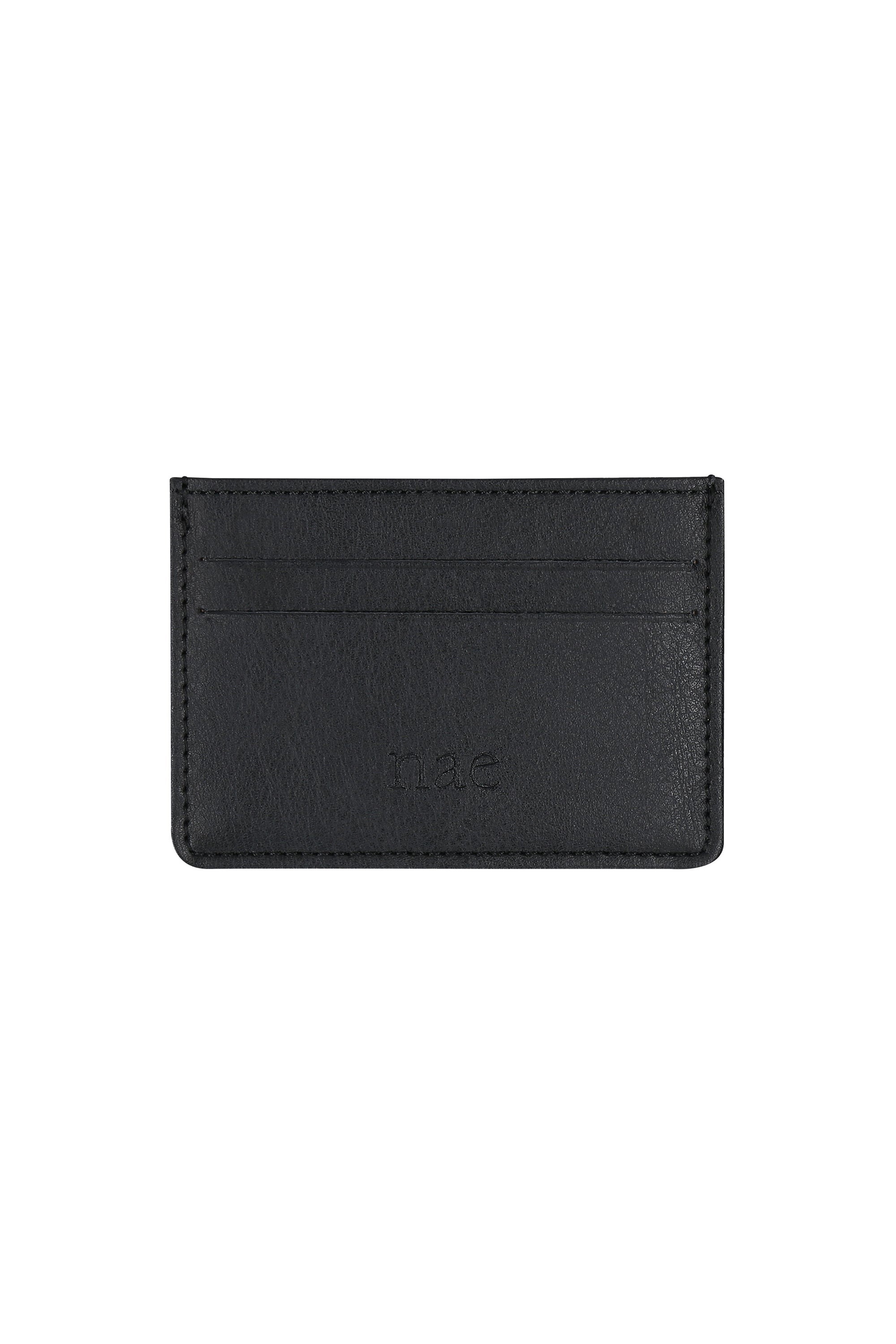 NAE men vegan Card Holder Breda Black