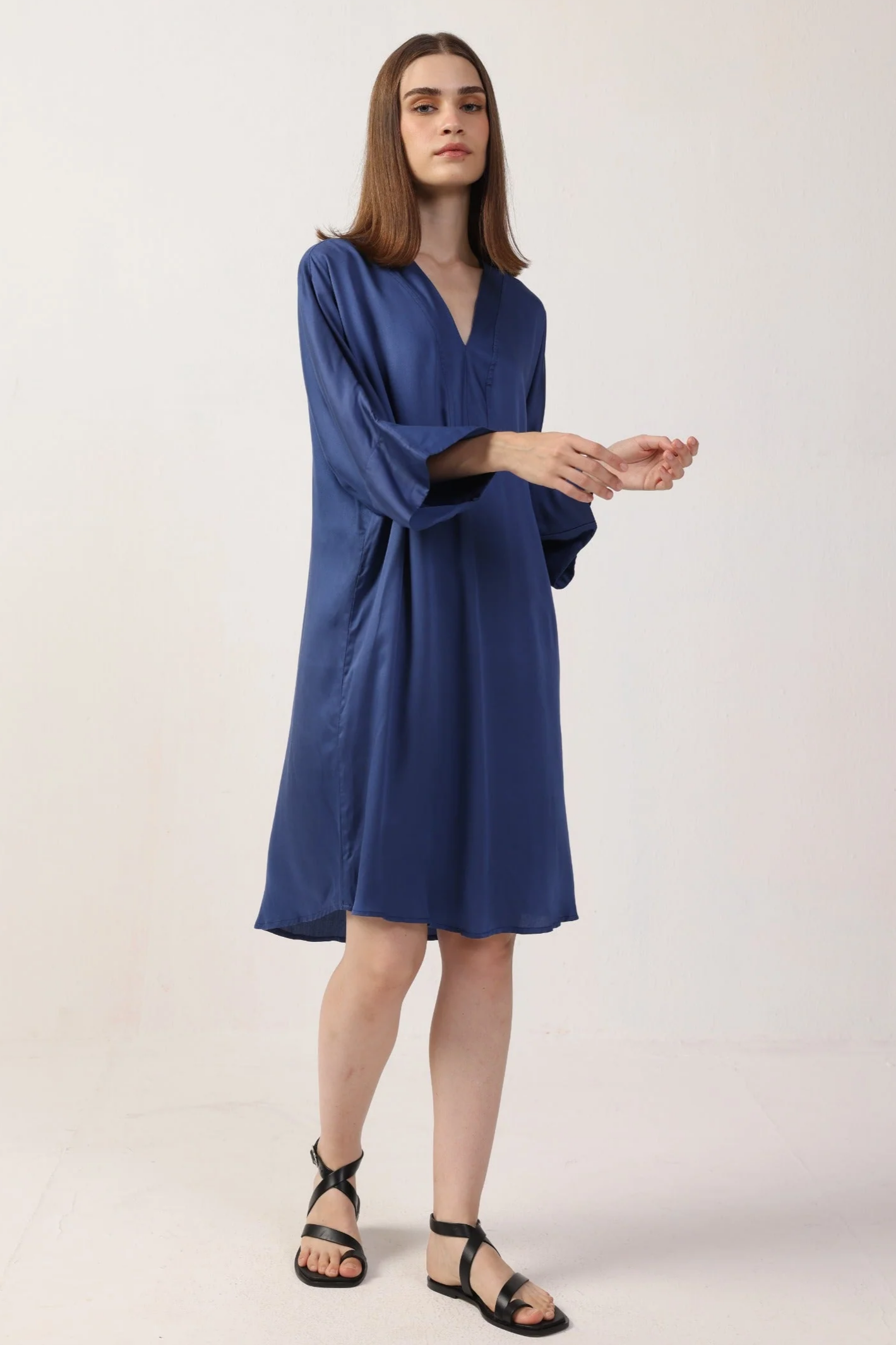 Neu Nomads US Damen vegan Kleid Kimono Kleid Bluejay