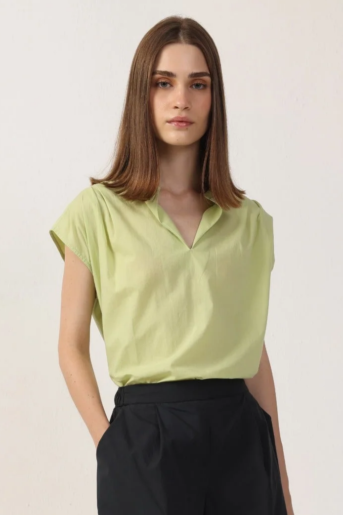 Image of Neu Nomads dames vegan Blouse Elettra Salie