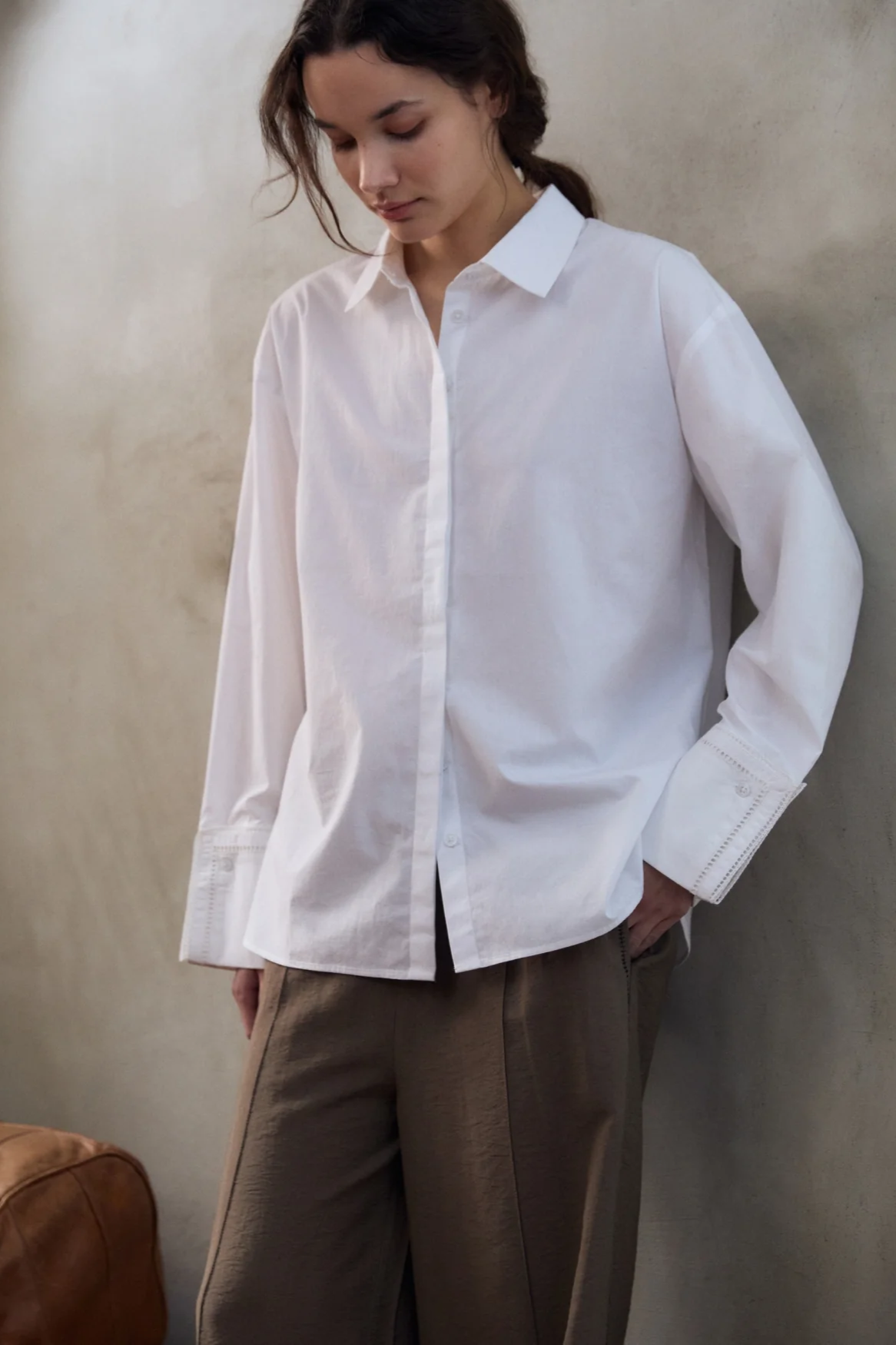 Image of Alchemist dames vegan Overhemd Isabelle Wit