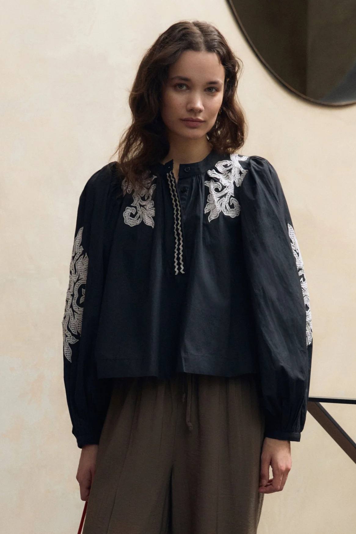 Alchemist Damen vegan Top Helen Black