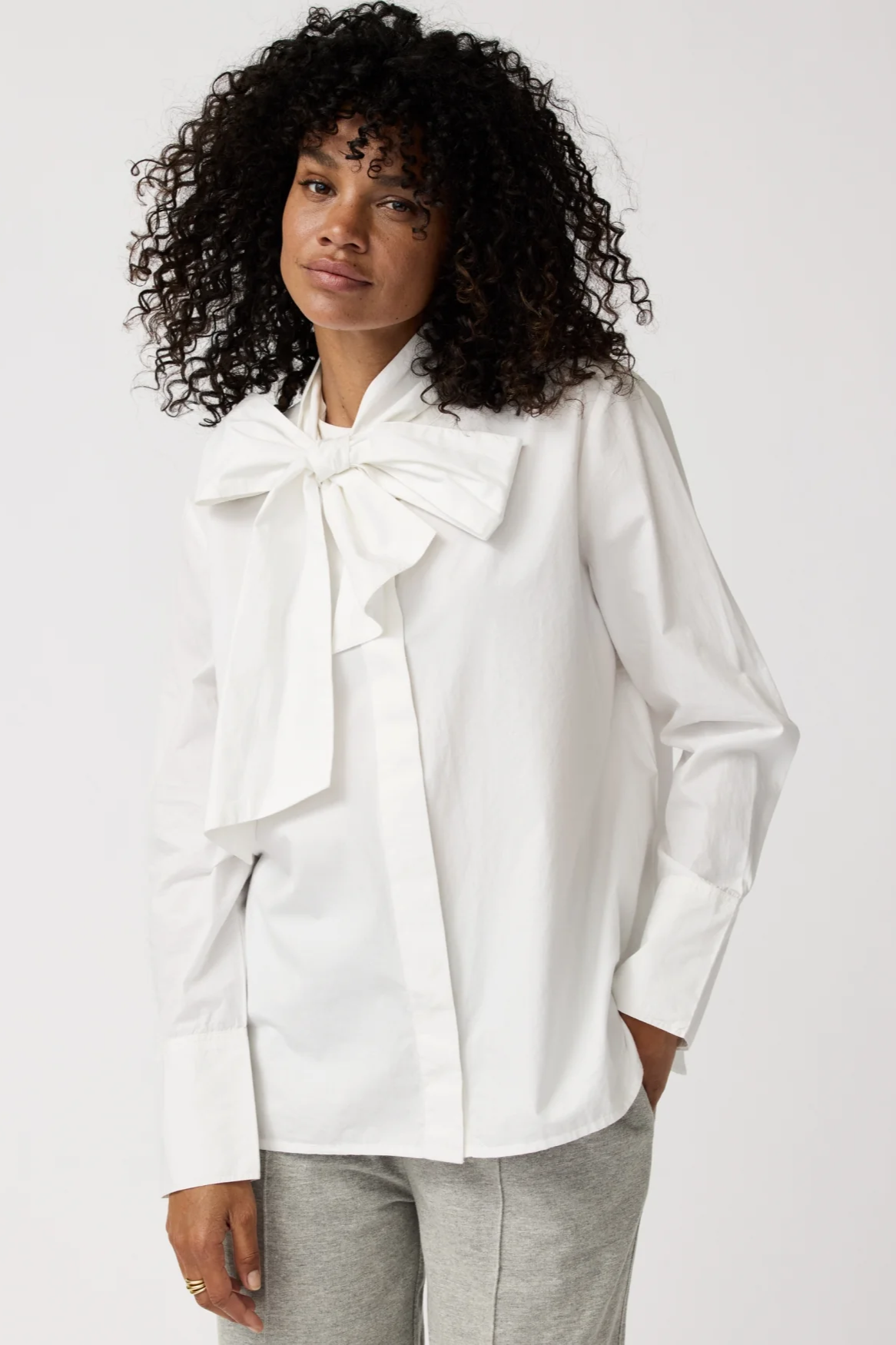 Image of Alchemist dames vegan Top Laura Very White