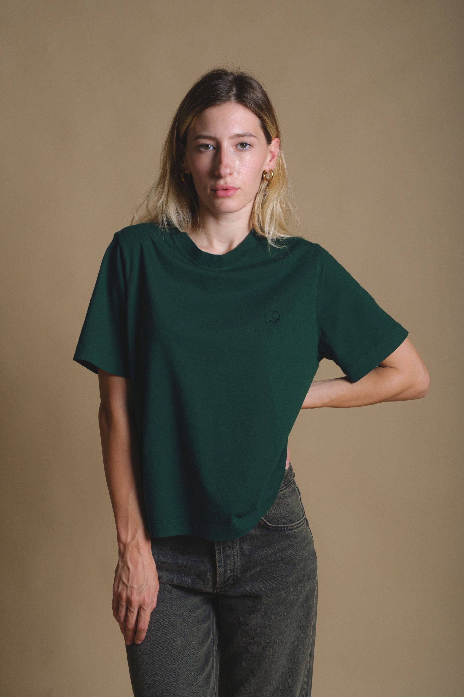 Trendsplant womens vegan T-Shirt Essential Botanical Garden Green