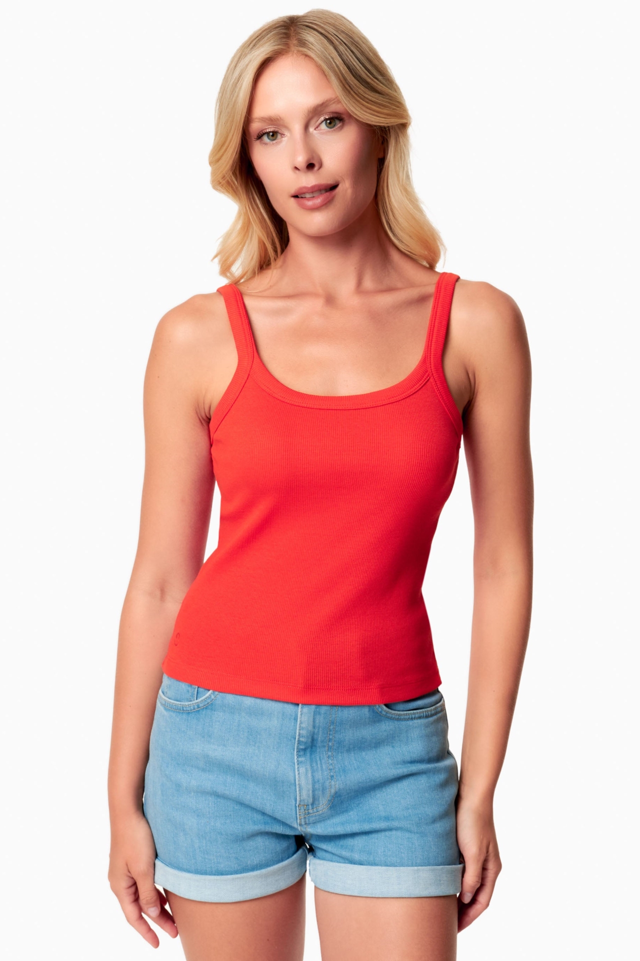 ORGANICATION womens vegan Tank Top Ipeek Red Hot