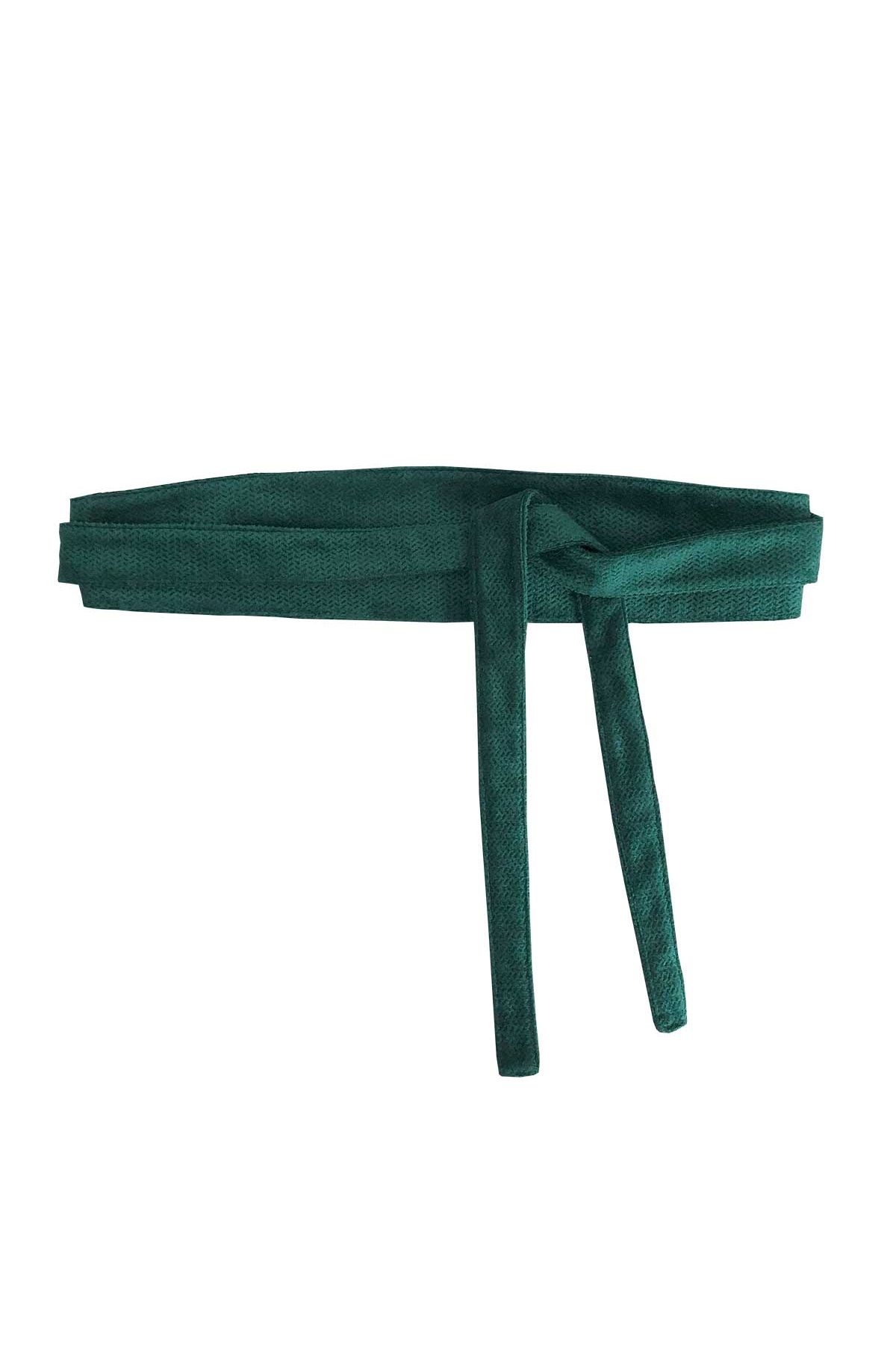 Widda womens vegan Belt Wrap Obi Turquoise