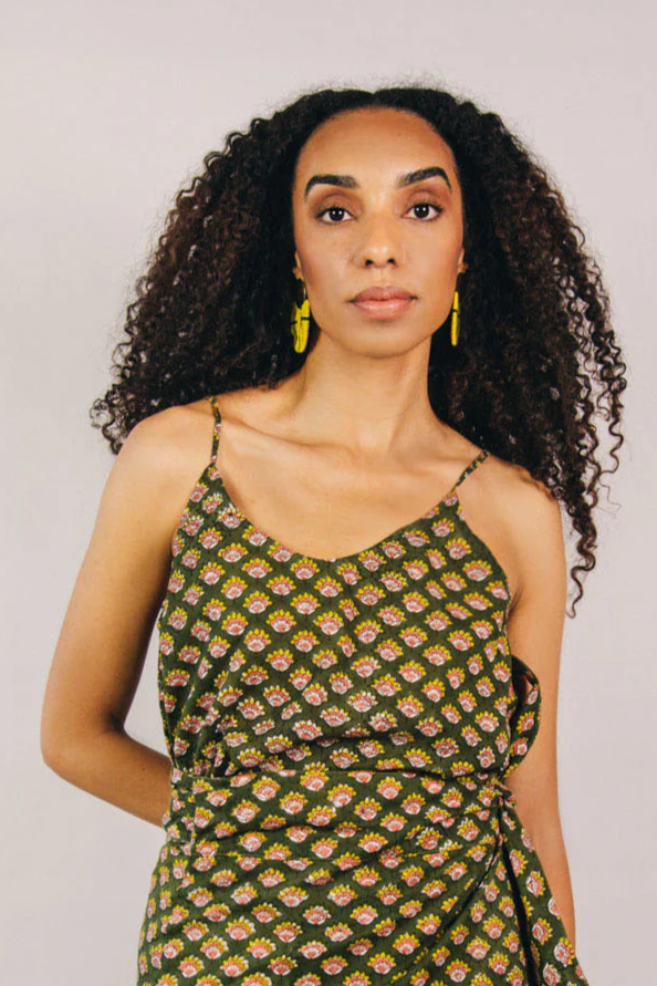 El.rÃ©sidu Damen vegan Top Priyanka GrÃ¼n