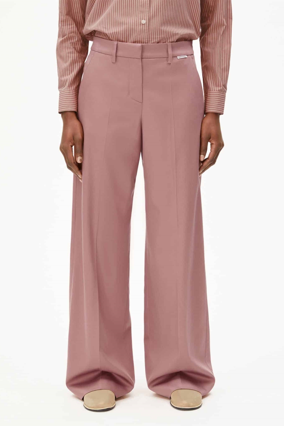 ARMEDANGELS Damen vegan Hose Leandraa Rosa