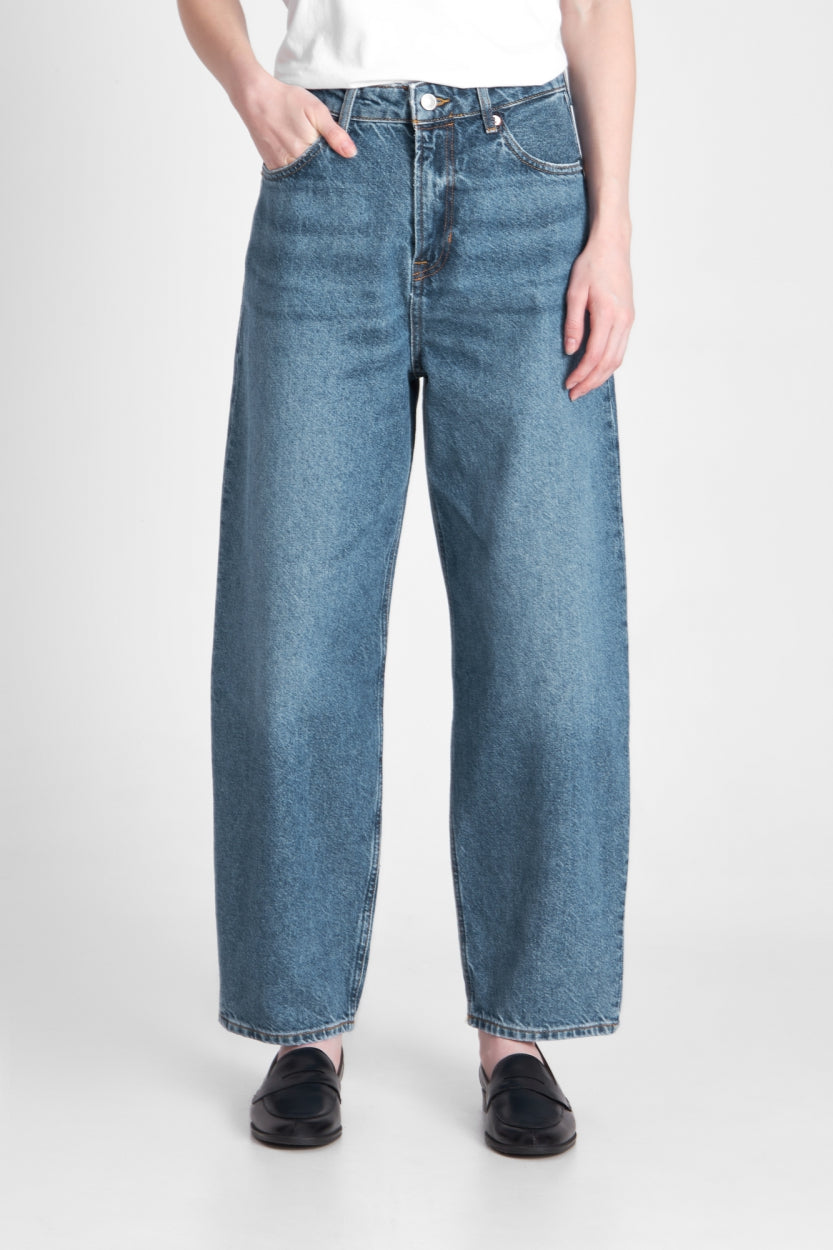 Kings Of Indigo Damen vegan Jeans Leila Gebraucht Blau