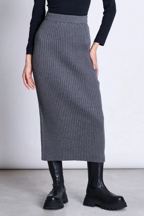 JAN 'N JUNE Damen vegan Rock Ebba Grau