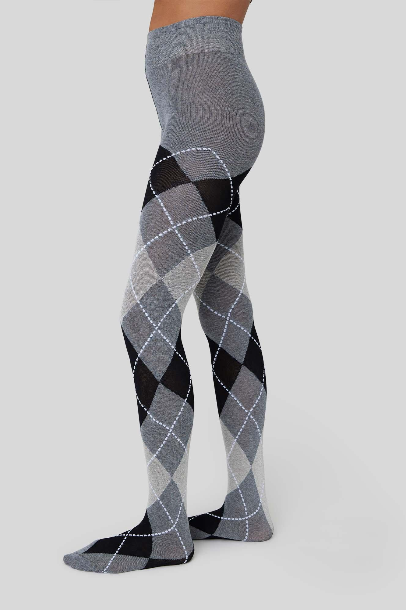 Swedish Stockings womens vegan Tights Harriet Grey