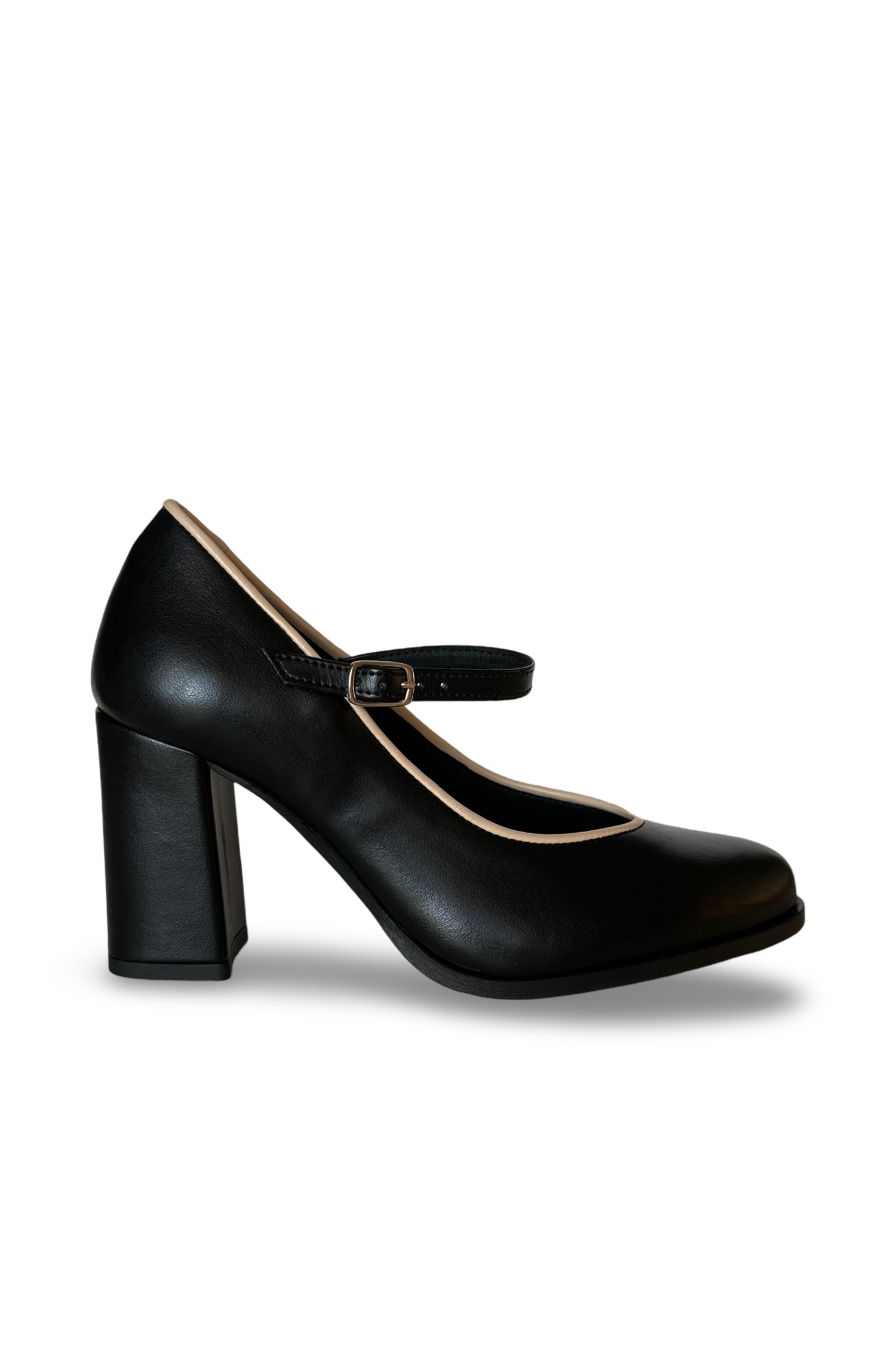 NAE Damen vegan Pumps Martina Schwarz