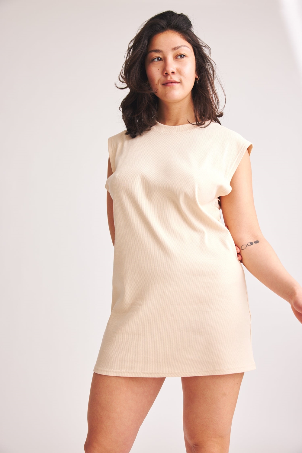 BaÃ¬ge the Label Damen vegan Minikleid Belinda Light Blush Pink