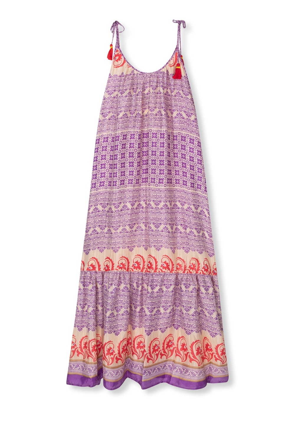 el.résidu Damen vegan Kleid Myra Lila