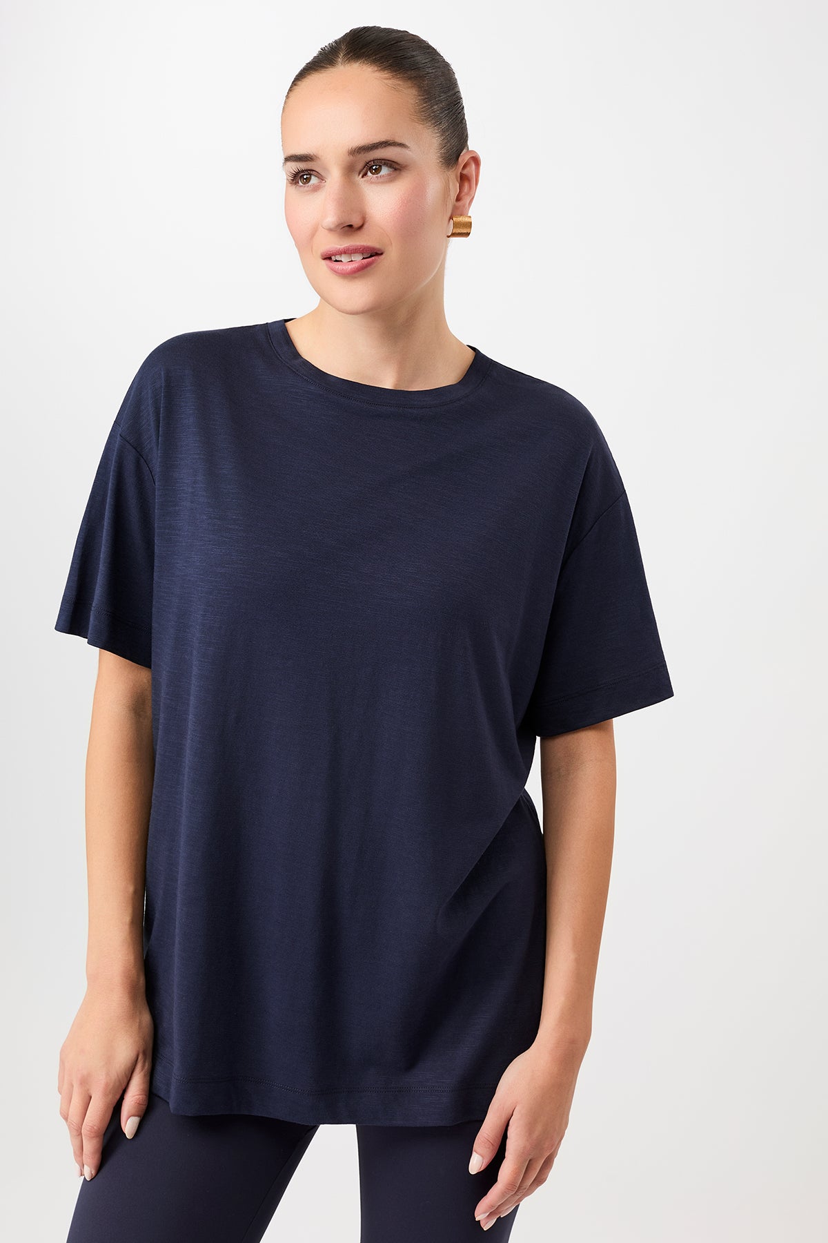 Mandala Damen vegan T-Shirt Boyfriend Night Sky