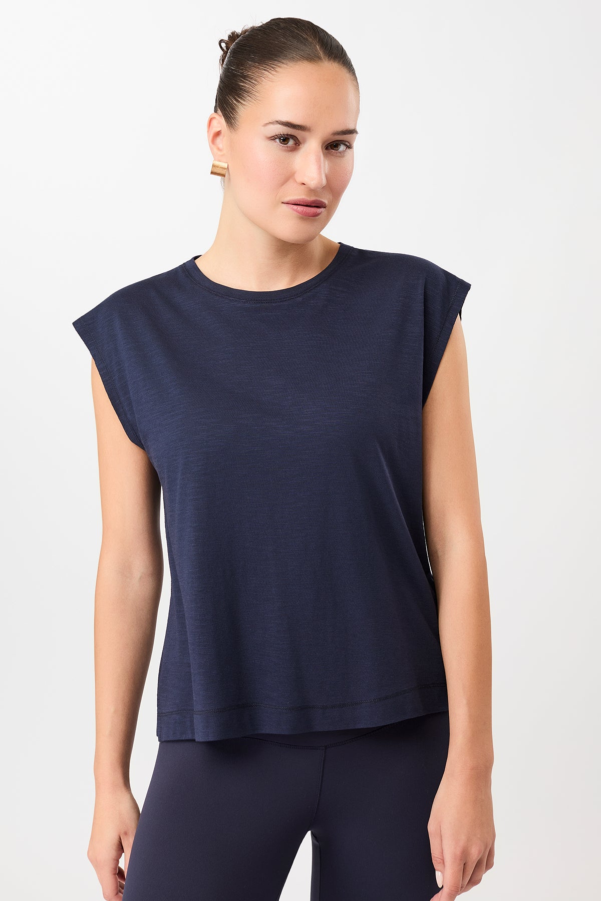 105385 - MANDALA Damen vegan T-Shirt Train Today Night Sky