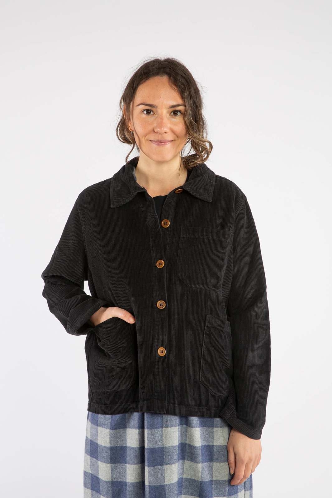 Image of MATONA dames vegan Jas Klassiek Zwart