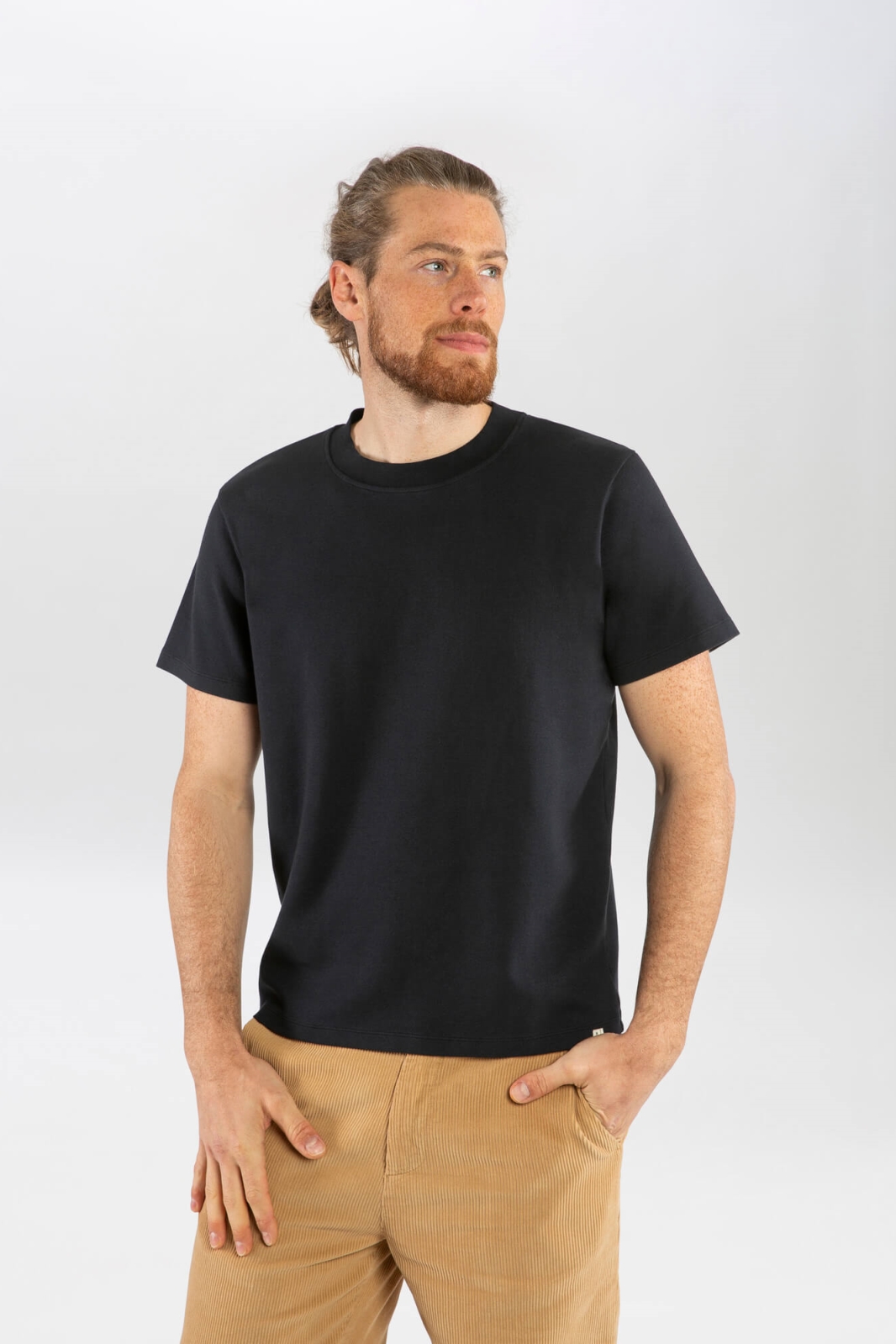 MATONA men vegan T-Shirt Heavyweight Black