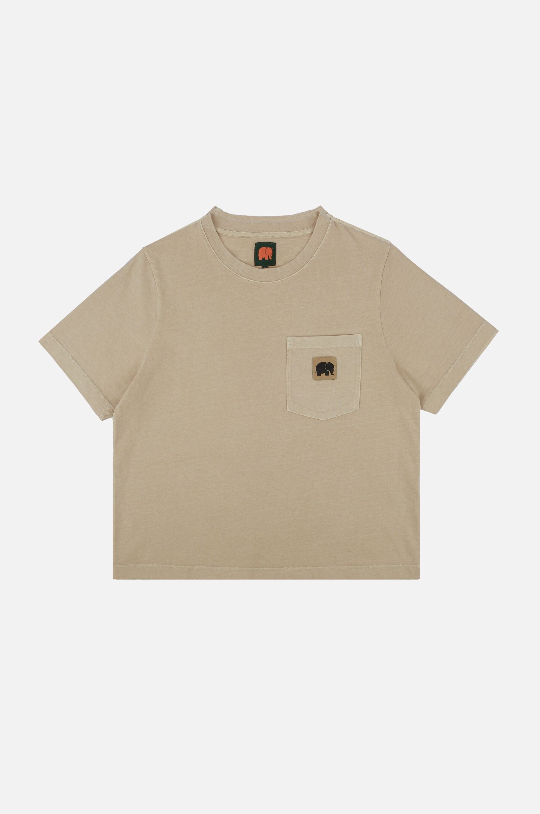 Trendsplant womens vegan T-Shirt Garceta Eucalyptus Beige