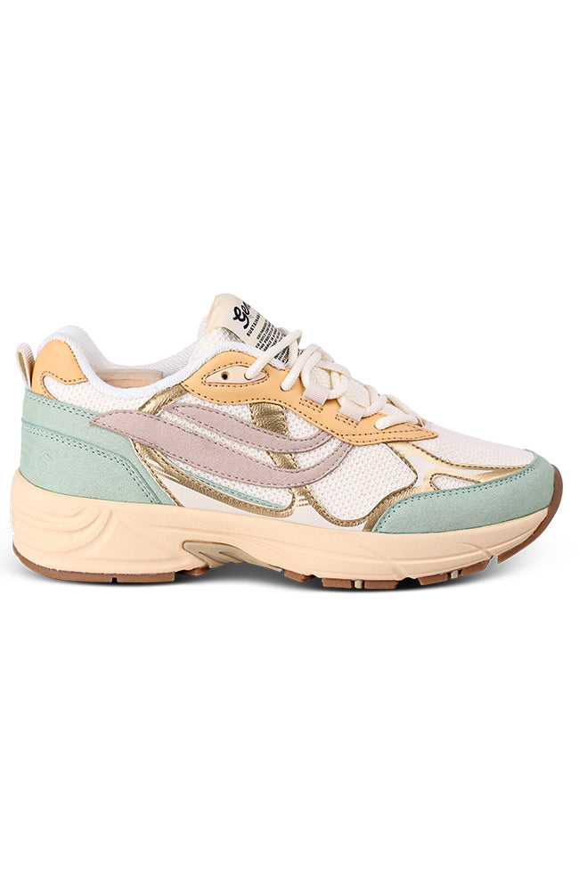 Genesis Damen vegan Sneaker G-Eco '99 Mint Gold Sand