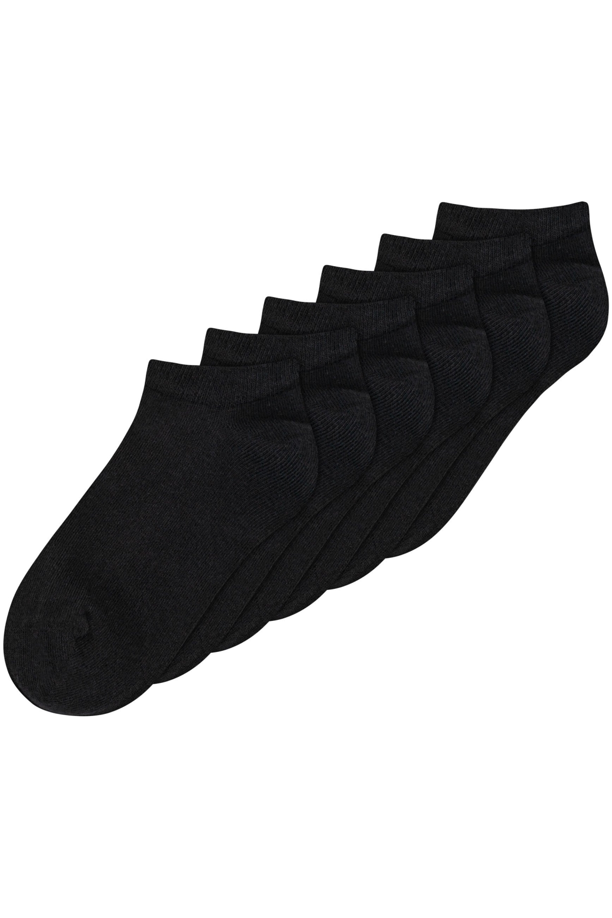 MELA men vegan Multipack 6x Sneaker Socks Black