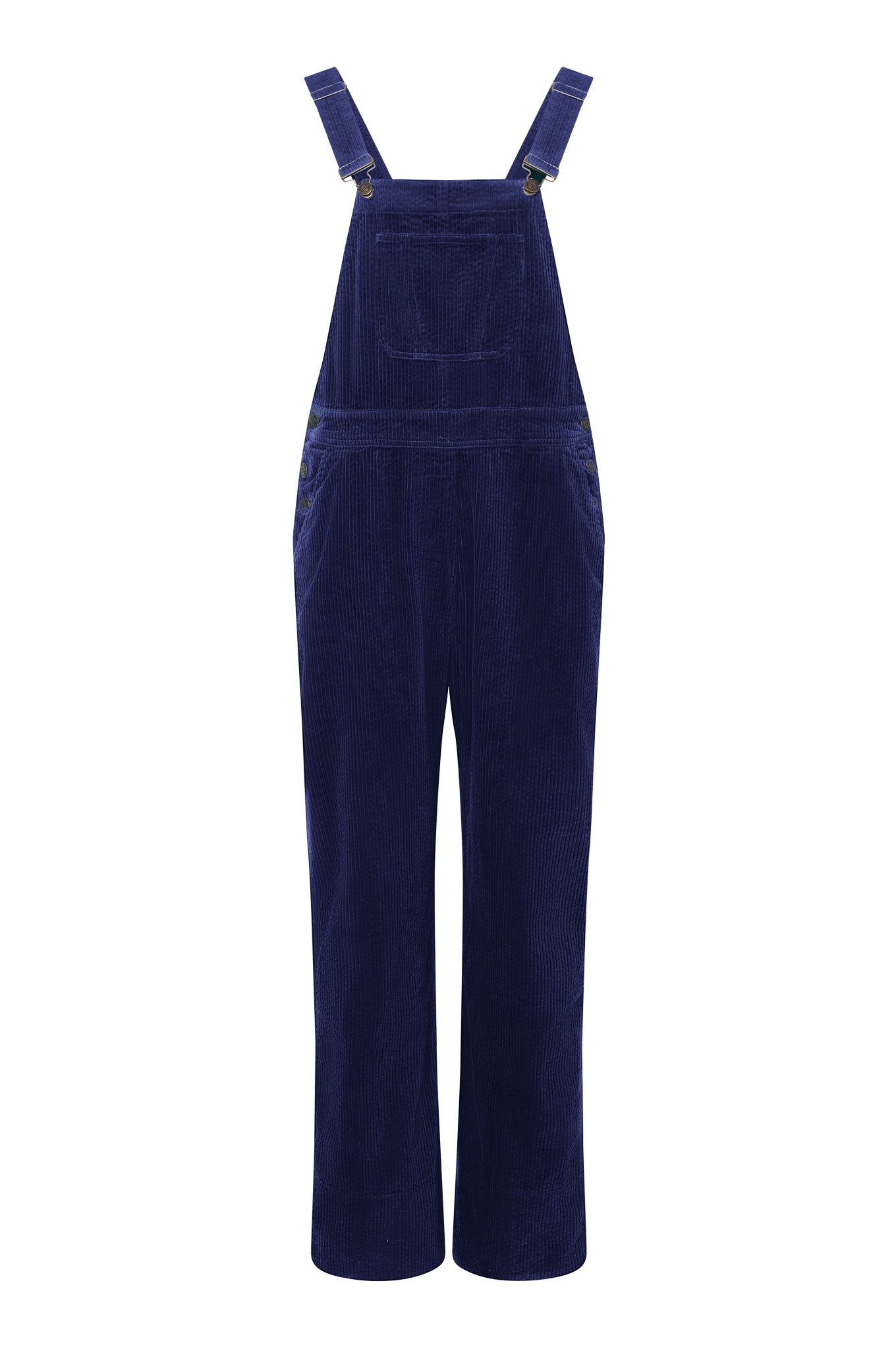 KOMODO Damen vegan Latzhose Leni Cord Marine