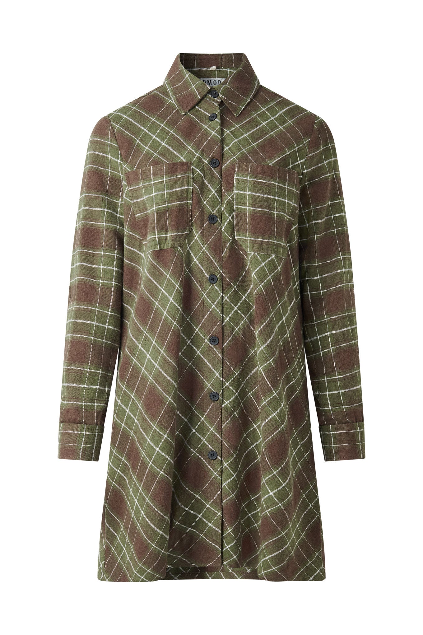 KOMODO Damen vegan Kleid PerlgrÃ¼n