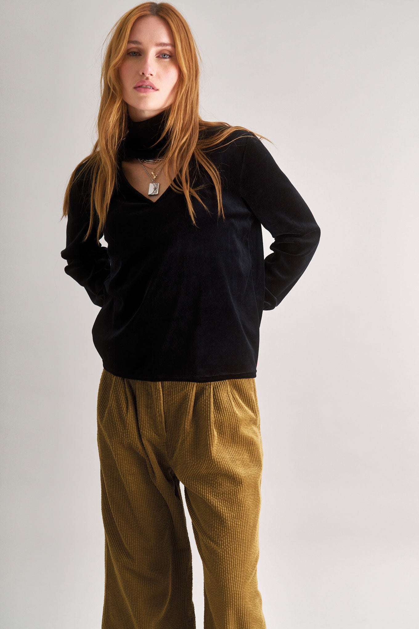 KOMODO Damen vegan Top Alice Schwarz