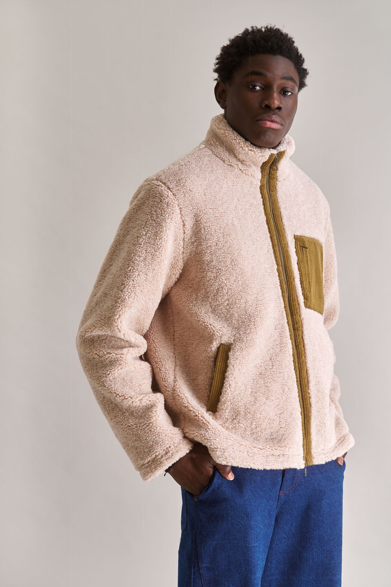 Image of KOMODO mannen vegan Jas Drew Zand Beige