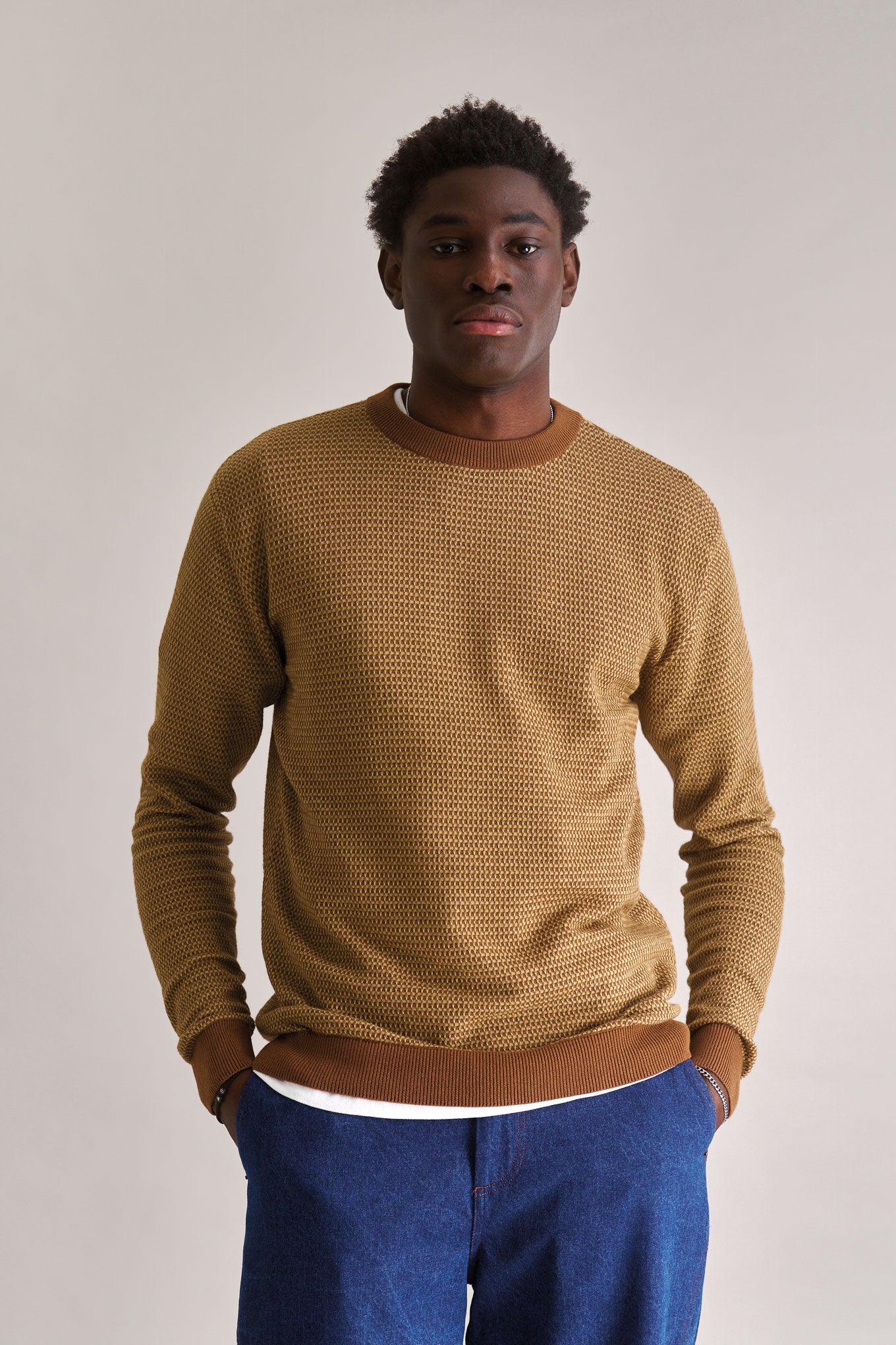 KOMODO Herren vegan Pullover Opal Sand Beige