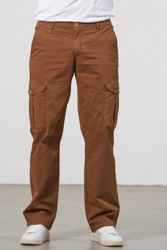 Feuervogl Herren vegan Cargohose Mikko Nice Nougat