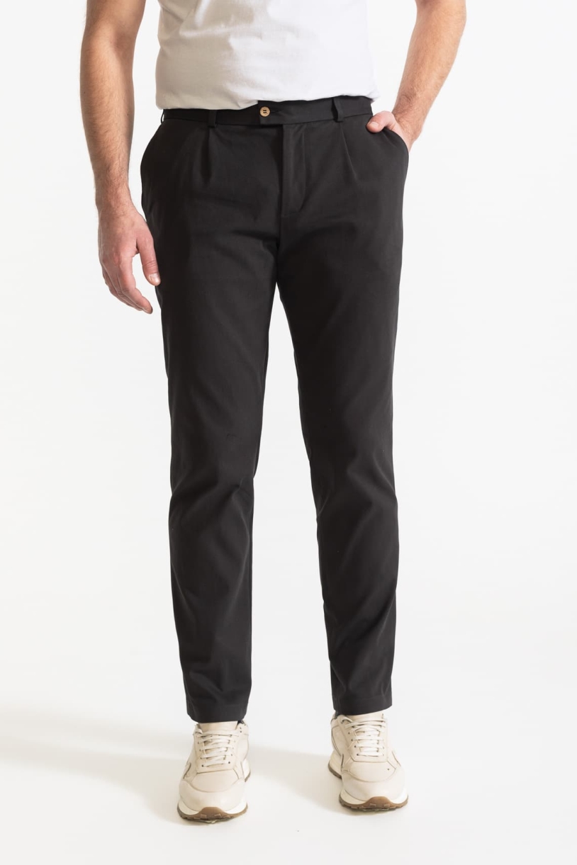 Image of De IONESCU mannen vegan Broek Chesler Grijs