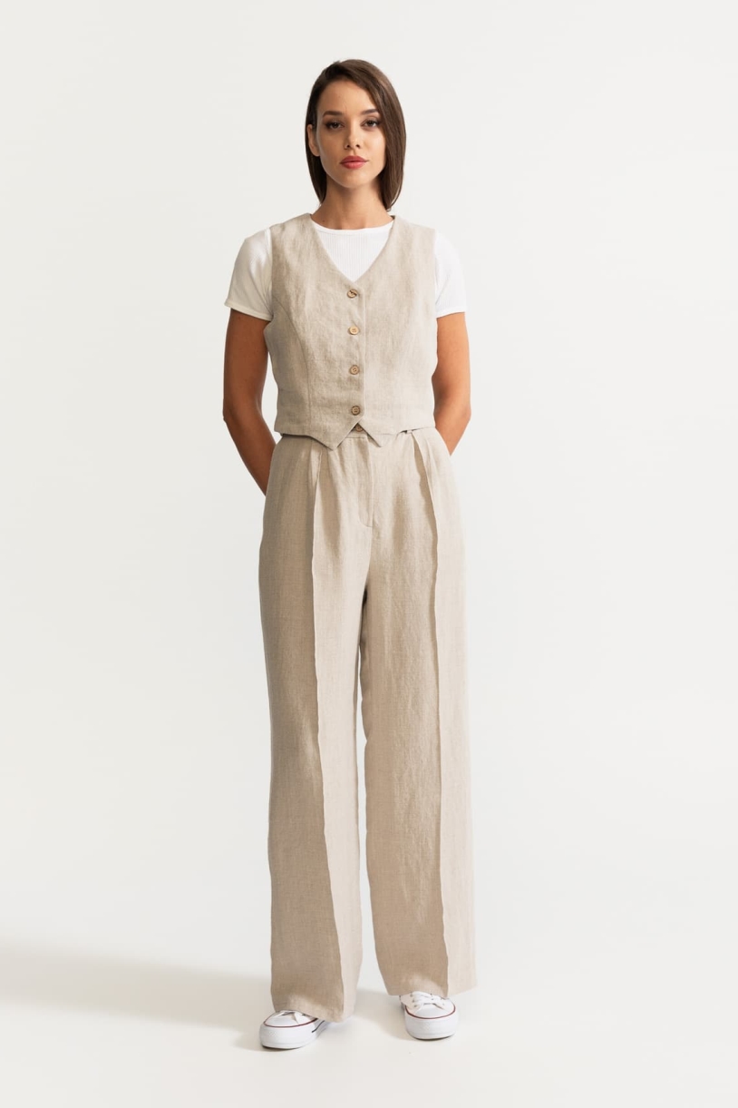 Image of De IONESCU dames vegan Set Figa Hemp Natural