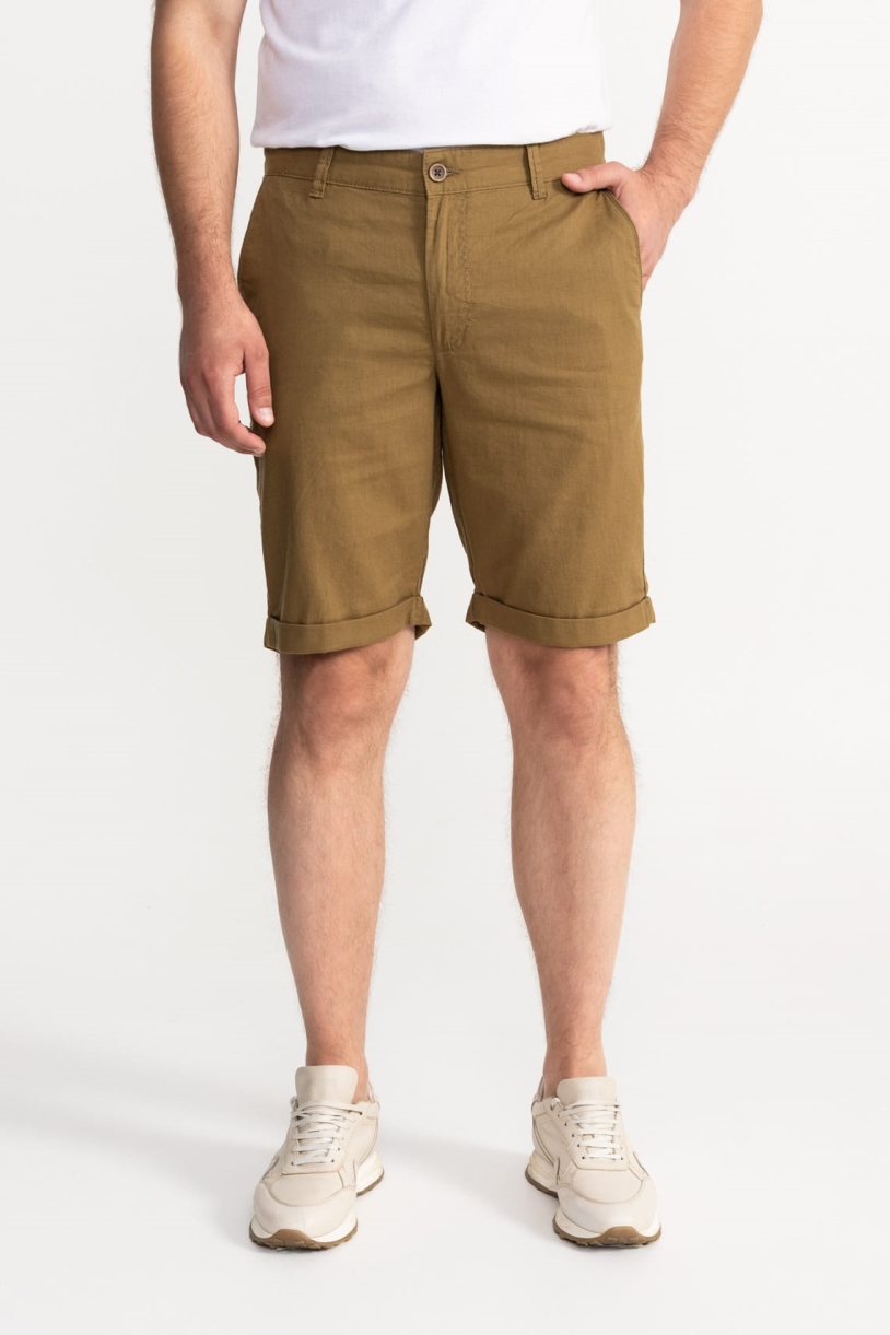 De IONESCU Herren vegan Shorts Carpatica Khaki