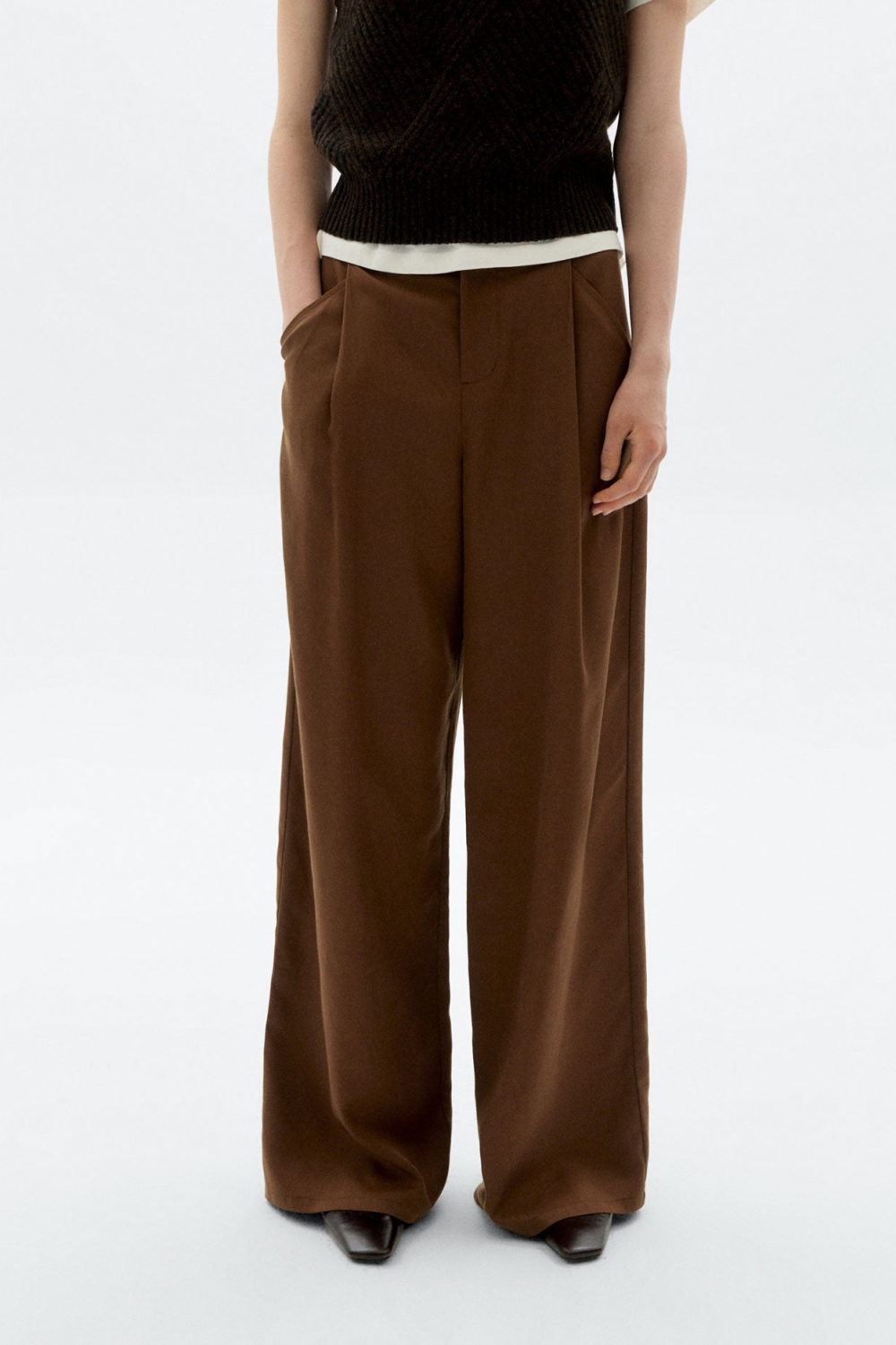 Thinking mu Damen vegan Hose Plissee Molly Brown