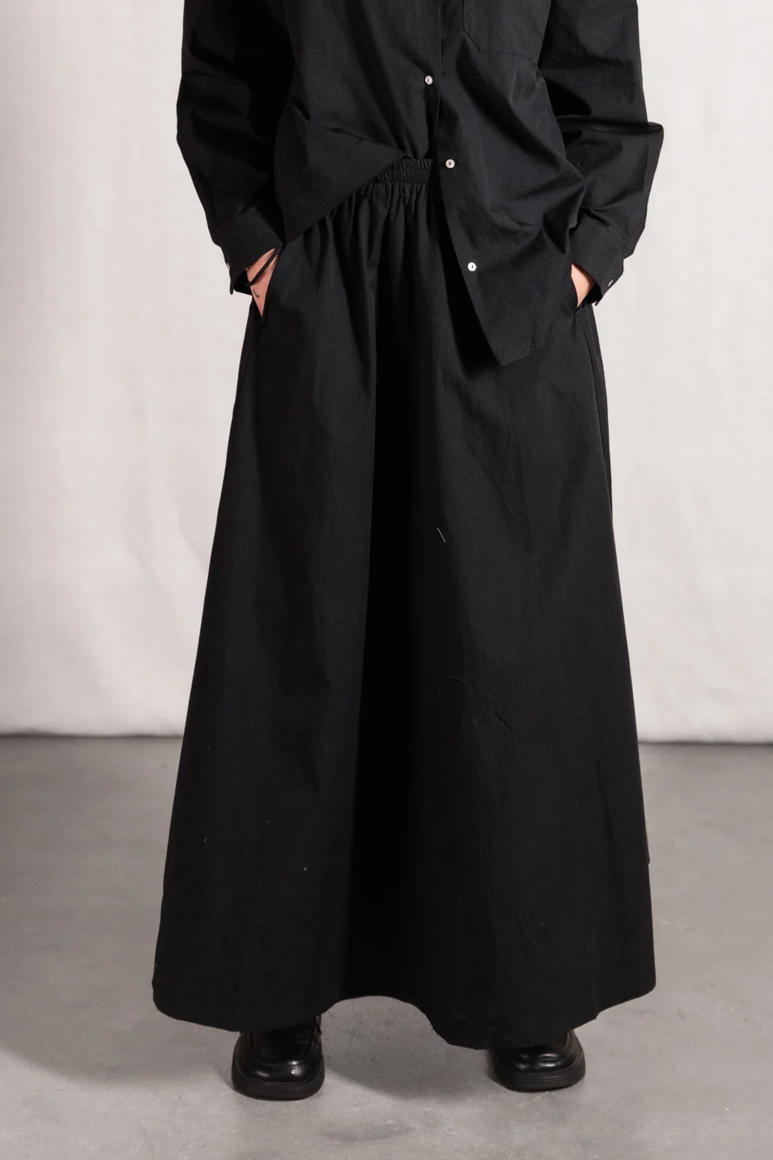 Image of Jyoti Fair Works dames vegan Rok Jharna Zwart