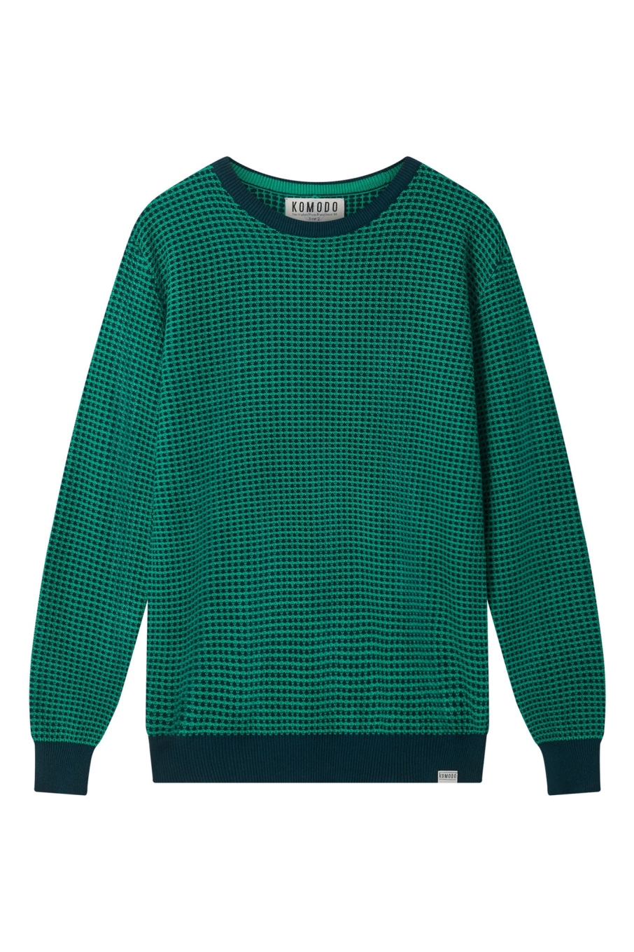 KOMODO men vegan Jumper Hasan Teal