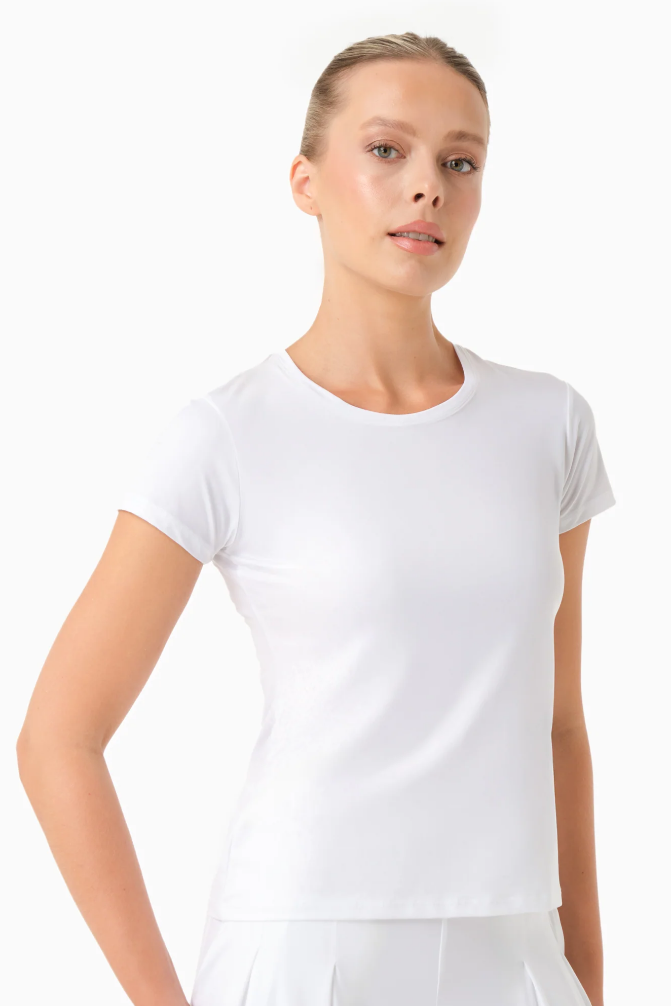 ORGANICATION womens vegan T-Shirt Tattum White