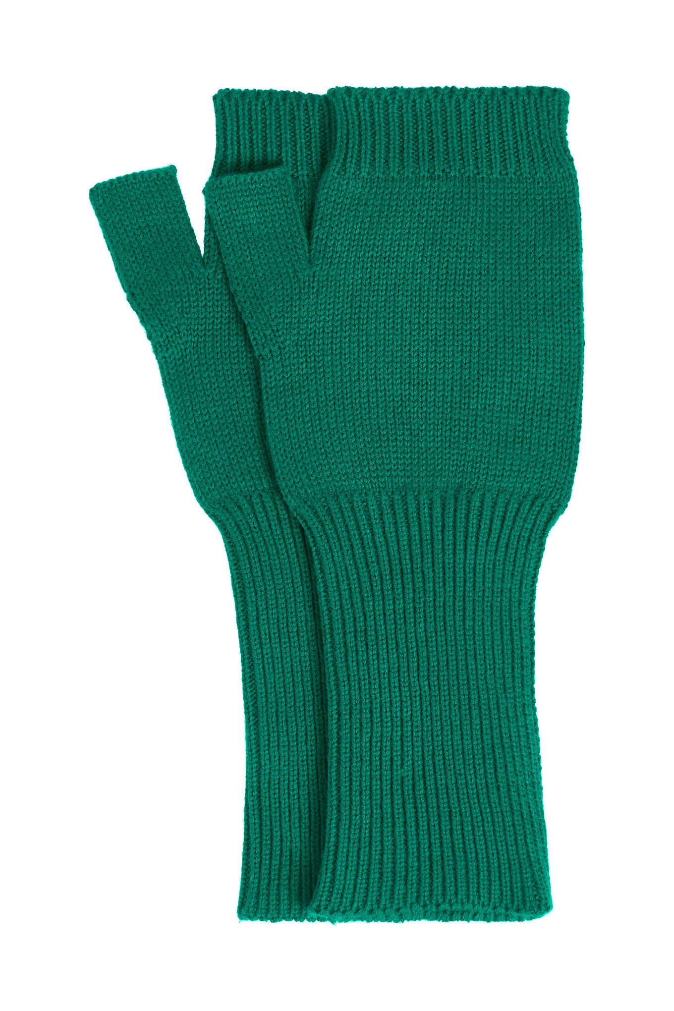 KOMODO womens vegan Gloves Fingerless Jas Bright Green