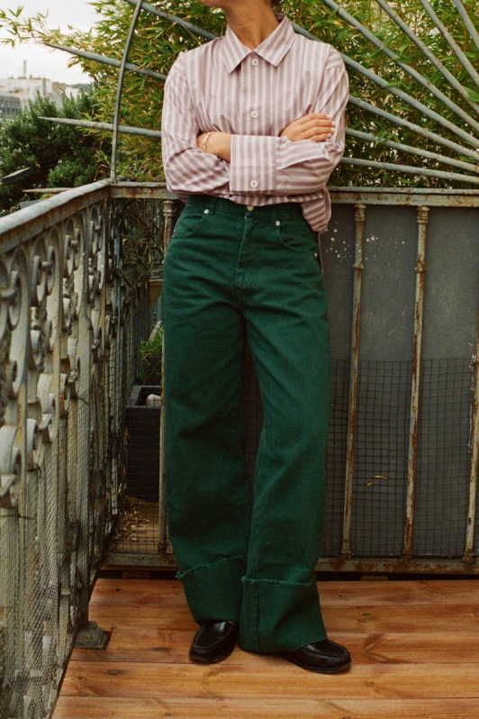 NÃ©nÃ©s Damen vegan Hose Samantha Green