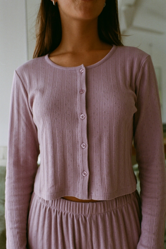 Image of NÃ©nÃ©s dames vegan Top Maud Mauve